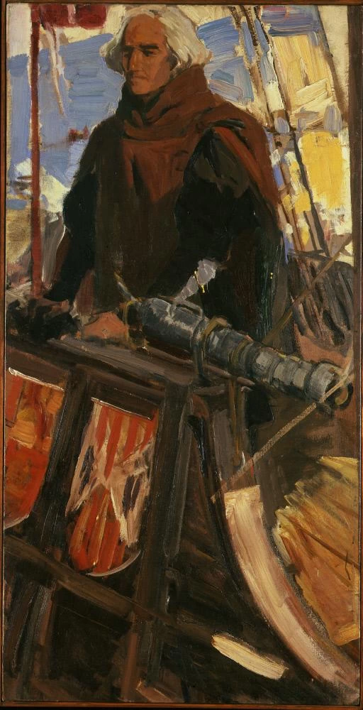 Colombo lascia Palos - Hispanic Society of America, New York